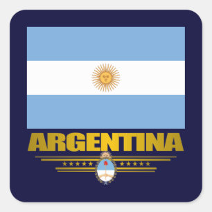 Sticker Carré "Fierté argentine "