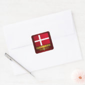 Sticker Carré "Fierté de Dansk " (Enveloppe)