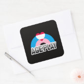Sticker Carré Fierté de jeu d'âge (Enveloppe)