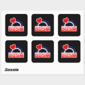 Sticker Carré Fierté S / M (Feuille)
