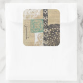 Sticker Carré Filigree & Key II (Sac)