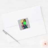 Sticker Carré filles (Enveloppe)