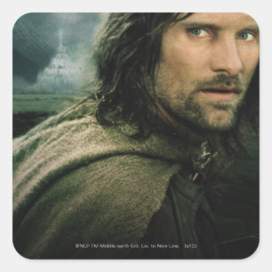 Sticker Carré Fin d'Aragorn