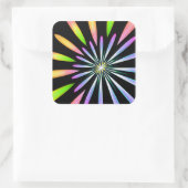 Sticker Carré Fireworks 1 (Sac)