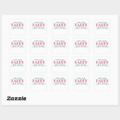 Sticker Carré First Time Dad 2022 (Feuille)