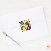 Sticker Carré Fishhook - Pop Goth Nightmare Surreal (Enveloppe)