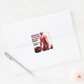 Sticker Carré Fitness Motivationnelle (Enveloppe)