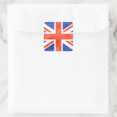 Sticker Carré Flag de Grunge (Sac)