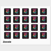 Sticker Carré FLAMAZiNG - Classique & fabuleux (Feuille)