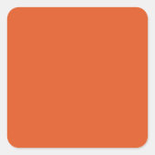 Sticker Carré Flamme (Devant)