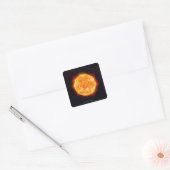 Sticker Carré Flares solaires (Enveloppe)