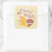 Sticker Carré Flash Chibi | Trop Rapide Pour Les Naps (Sac)