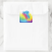 Sticker Carré flash de couleur (Sac)