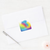 Sticker Carré flash de couleur (Enveloppe)