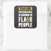 Sticker Carré Flash People - (Sac)
