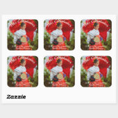 Sticker Carré Fleur Fiesta Feliz Cumpleanos 2555 (Feuille)