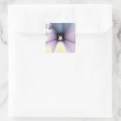 Sticker Carré Fleur Magique (Sac)