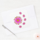 Sticker Carré Fleurs (Enveloppe)