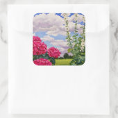 Sticker Carré Fleurs au bord d'une prairie 2008 (Sac)