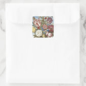 Sticker Carré Fleurs Bosschaert (Sac)