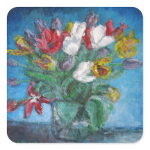 Fleurs Tulip Bouquet Vase Floral