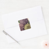 Sticker Carré Fleurs Vintage (Enveloppe)