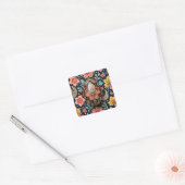 Sticker Carré Floral Camouflage Easter Egg (Enveloppe)