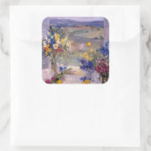 Sticker Carré Floral toscan (Sac)