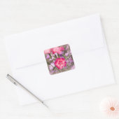 Sticker Carré Flore printanière (Enveloppe)