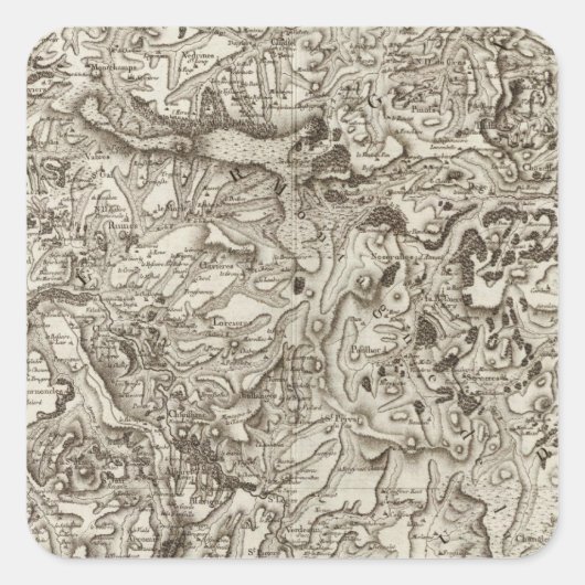 Sticker Carré Flore Saint (Devant)