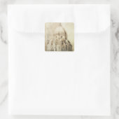 Sticker Carré Florence Cathedral from the East, from 'fragment (Sac)