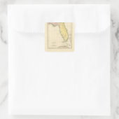 Sticker Carré Floride US (Sac)