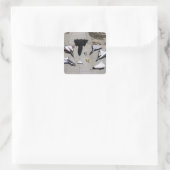 Sticker Carré Flotte 1997 d'aéronefs expérimentaux de Dryden sur (Sac)