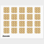 Sticker Carré Flower (Feuille)