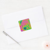 Sticker Carré fluorescent koars bears (Enveloppe)