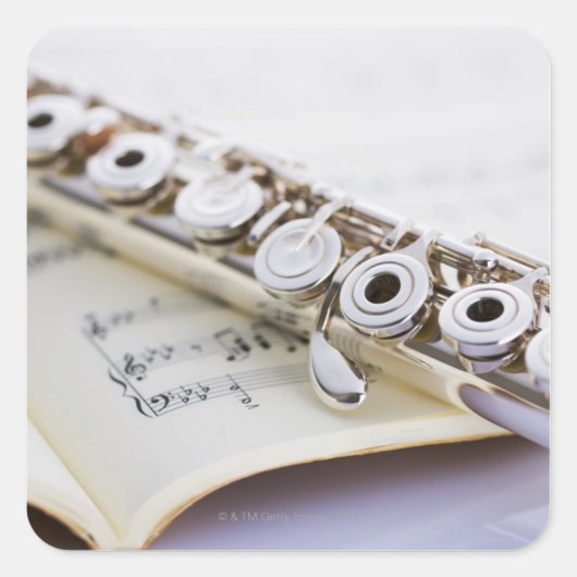 Sticker Carré Flûte 2 (Devant)