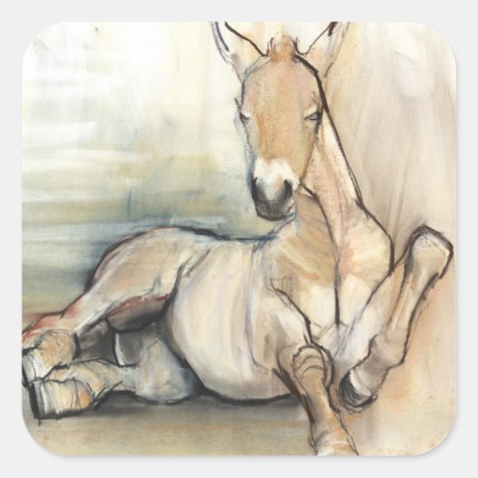 Sticker Carré Foal 2012 (Devant)