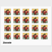 Sticker Carré Focus. Control. Finish (Feuille)