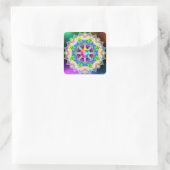 Sticker Carré Focus et Créer (Sac)