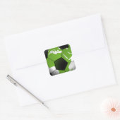 Sticker Carré Foot (Enveloppe)