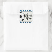 Sticker Carré football (Sac)