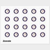 STICKER CARRÉ FOOTBALL (Feuille)