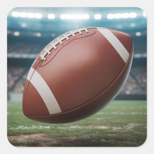 Sticker Carré Football américain (Devant)