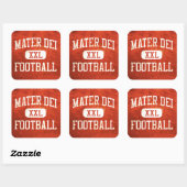 Sticker Carré Football Mater Dei Monarchs (Feuille)