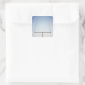 Sticker Carré Football Objectif Post (Sac)