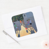 Sticker Carré Footballeur Kos 1993 (Enveloppe)