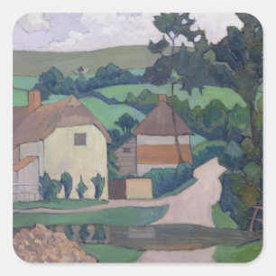 Sticker Carré Ford (huile sur la toile)