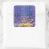 Sticker Carré Forêt bleue 2012 (Sac)