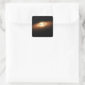 Sticker Carré Formation de cristal de silicone (Sac)