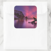 Sticker Carré Forth Rail Bridge | Scotland (Sac)